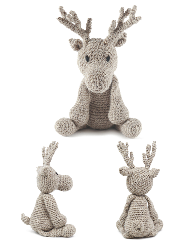 toft donna the reindeer amigurumi crochet animal